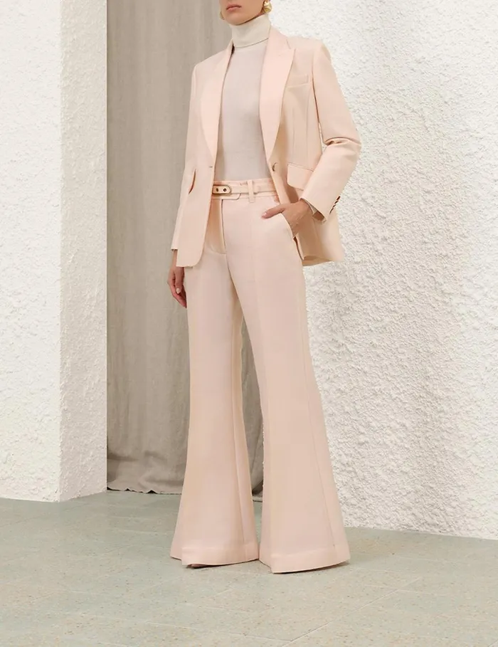 Women Jackets and Coats Zimmermann Eden Tailored Jacket Macadamia