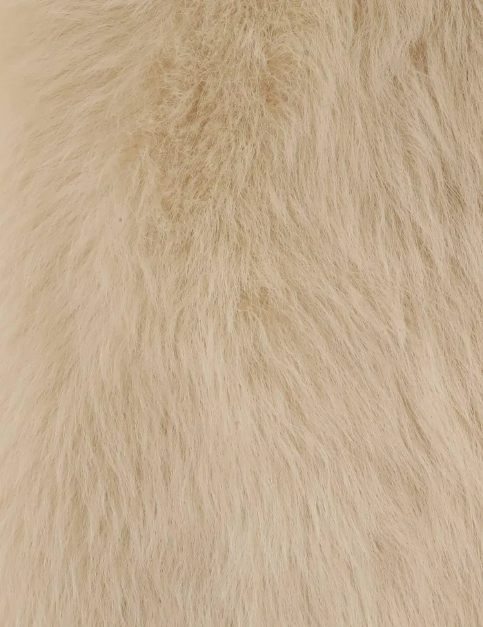 Women Jackets and Coats Zimmermann Illustration Shearling Coat Cream
