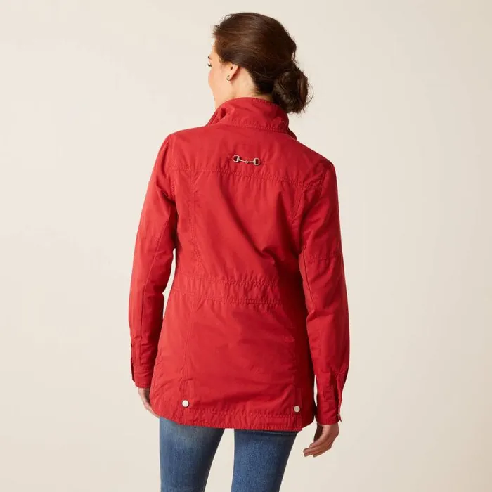 Women Jackets and Vests Ariat Calumet Field Jacket Karanda Red