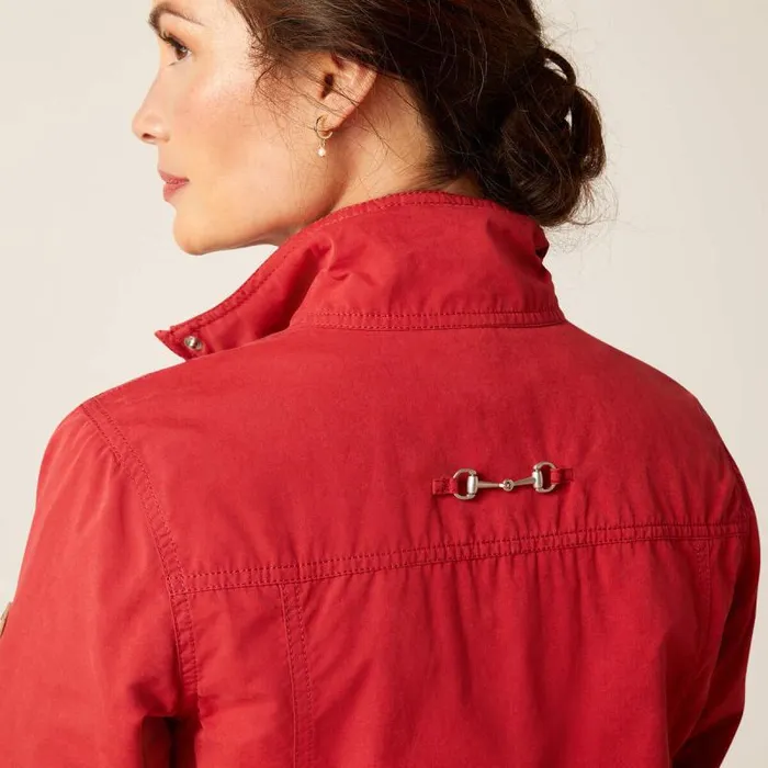Women Jackets and Vests Ariat Calumet Field Jacket Karanda Red