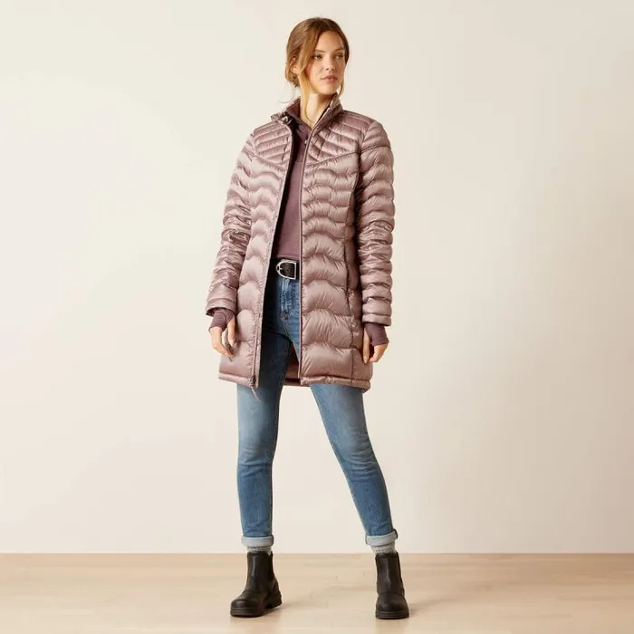 Women Jackets and Vests Ariat Ideal Down Coat Quail Women Jackets and Vests Ariat Ideal Down Coat Quail