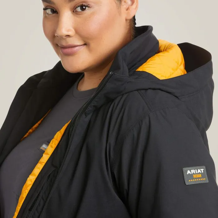 Women Jackets and Vests Ariat Rebar Storm Fighter 20 Waterproof Jacket Black Women Jackets and Vests Ariat Rebar Storm Fighter 20 Waterproof Jacket Black
