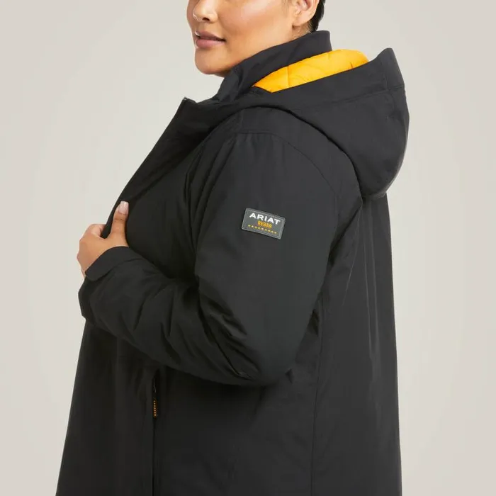 Women Jackets and Vests Ariat Rebar Storm Fighter 20 Waterproof Jacket Black Women Jackets and Vests Ariat Rebar Storm Fighter 20 Waterproof Jacket Black