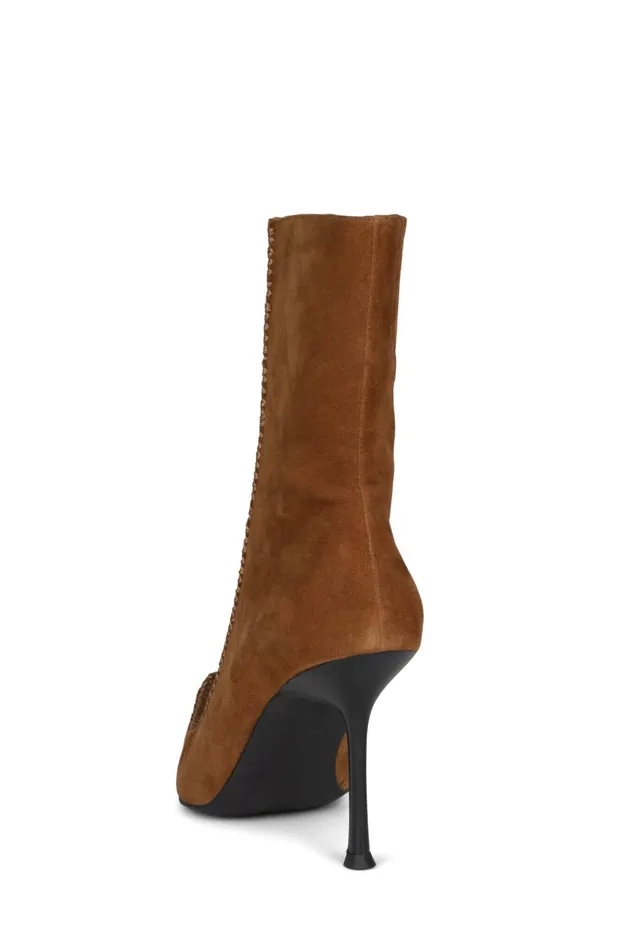 Women Jeffrey Campbell Ankle To Mid CREEPIN Tan Suede