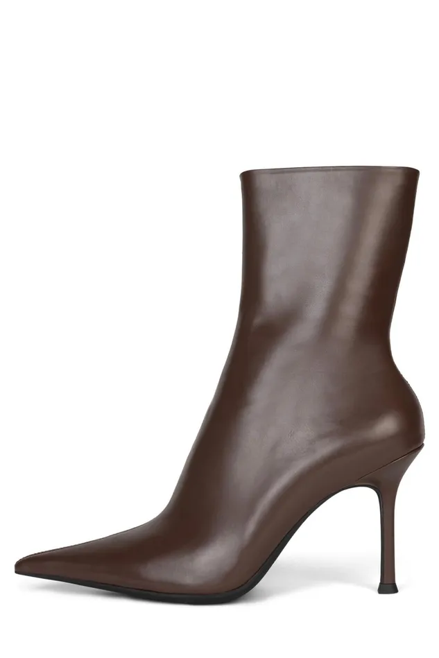 Women Jeffrey Campbell Ankle To Mid DARING Ivory Crinkle Patent