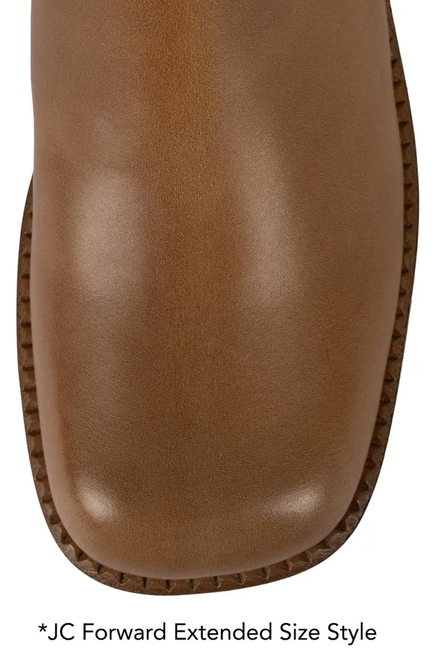 Women Jeffrey Campbell Ankle To Mid DRUMNBASS Tan Tan Polish Stack