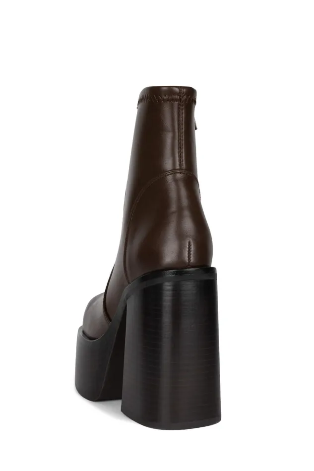 Women Jeffrey Campbell Ankle To Mid GRIMES Dark Brown