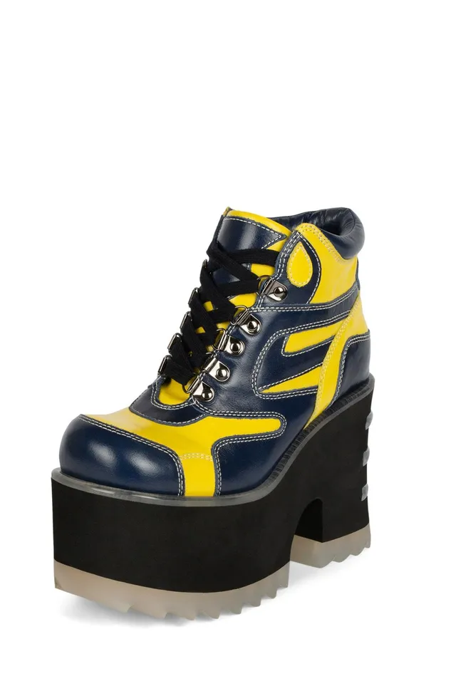 Women Jeffrey Campbell Boot DANGERS Black White