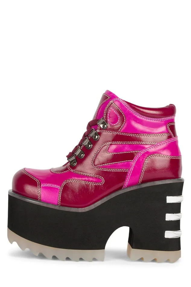 Women Jeffrey Campbell Boot DANGERS Black White