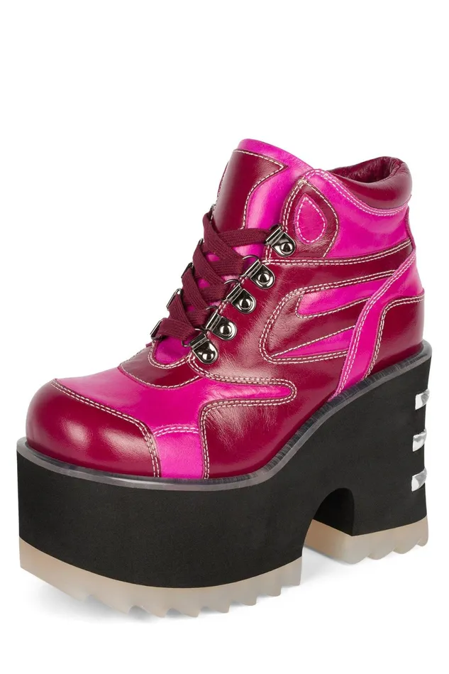 Women Jeffrey Campbell Boot DANGERS Black White