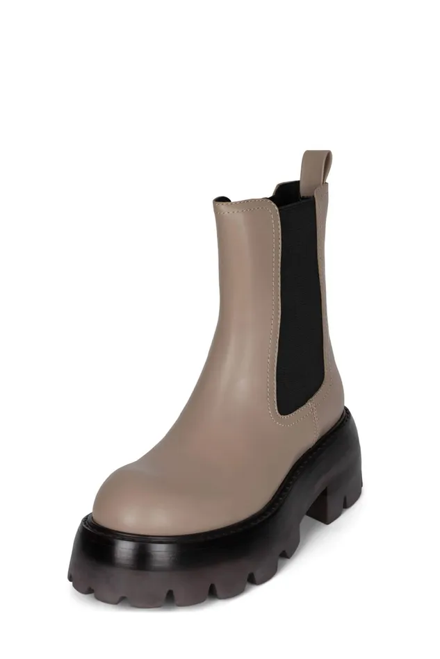 Women Jeffrey Campbell Boot SUBURBIA Taupe