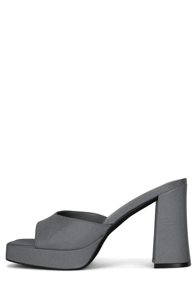 Women Jeffrey Campbell Heel NINETY Purple Faille