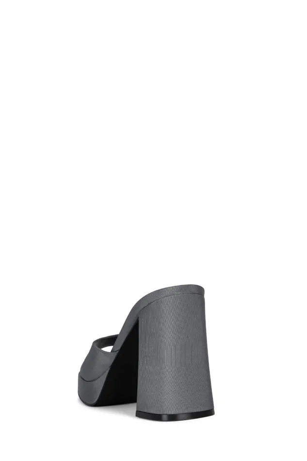Women Jeffrey Campbell Heel NINETY Purple Faille