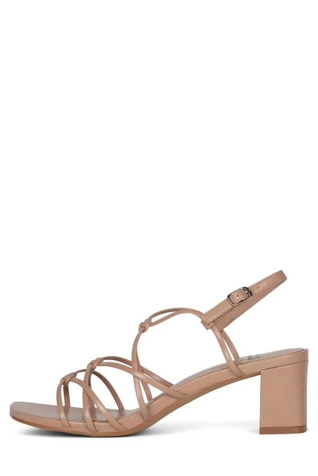 Women Jeffrey Campbell Heel SOCIALIZE Red Metallic