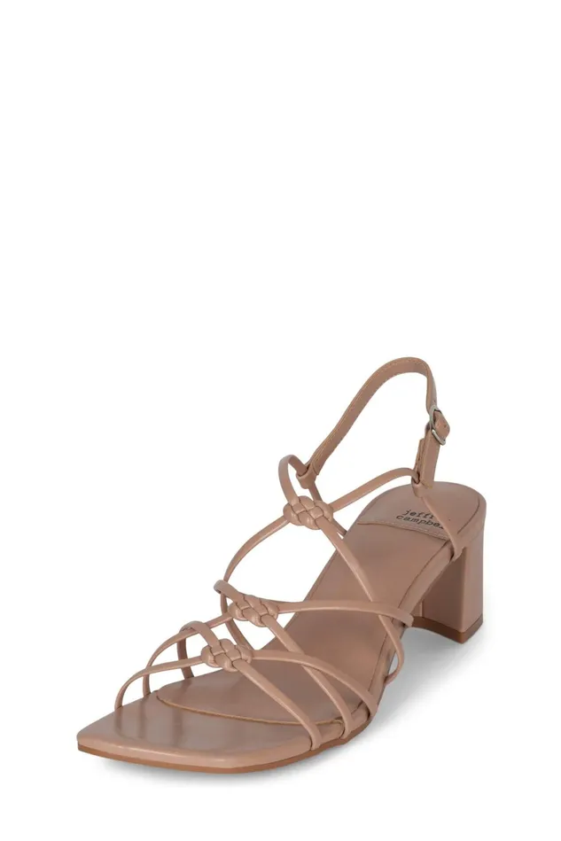 Women Jeffrey Campbell Heel SOCIALIZE Red Metallic