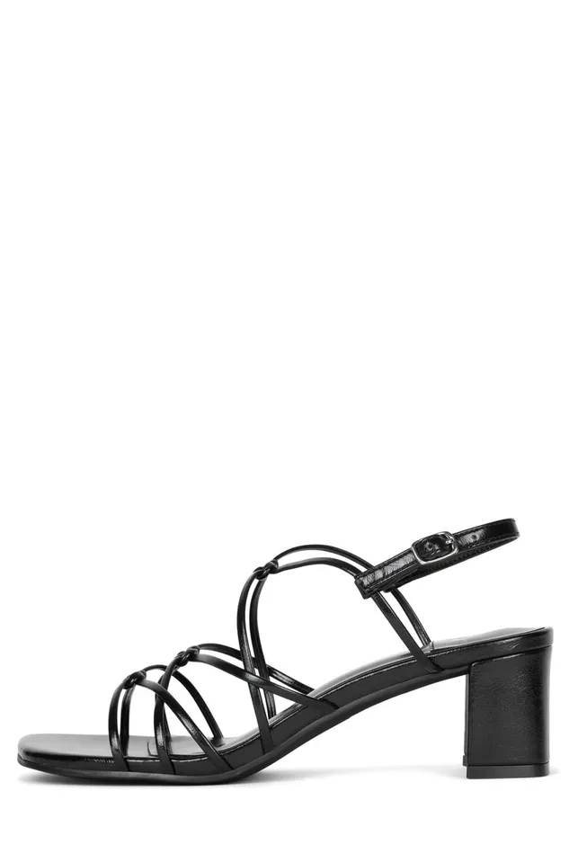 Women Jeffrey Campbell Heel SOCIALIZE Red Metallic