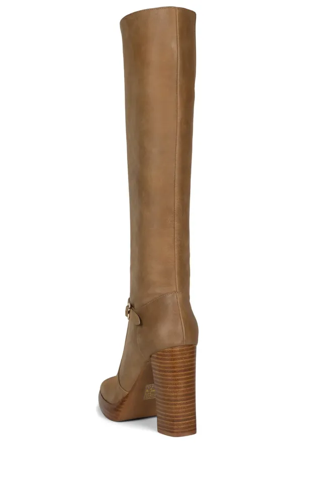 Women Jeffrey Campbell Knee To Thigh IGGIE Camel