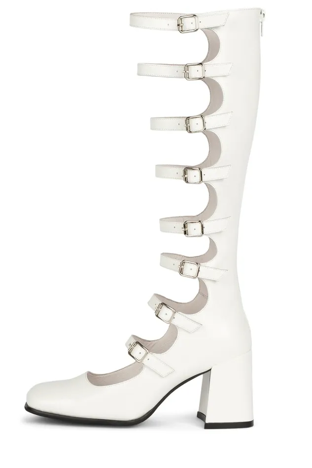 Women Jeffrey Campbell Knee To Thigh MONSIEUR White Box