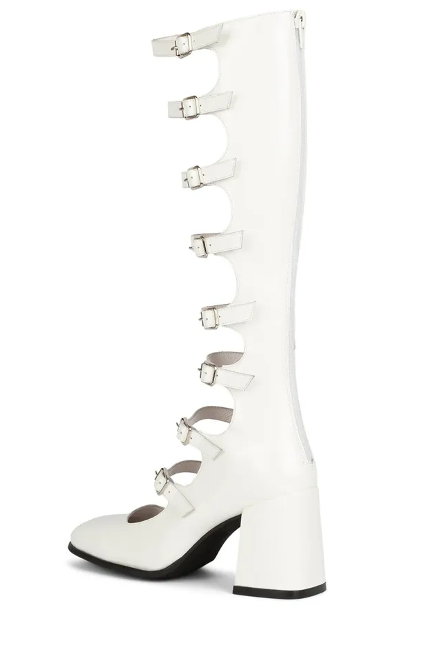 Women Jeffrey Campbell Knee To Thigh MONSIEUR White Box