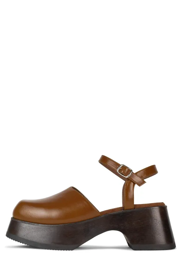 Women Jeffrey Campbell Mule OFFDUTY Tan Brown