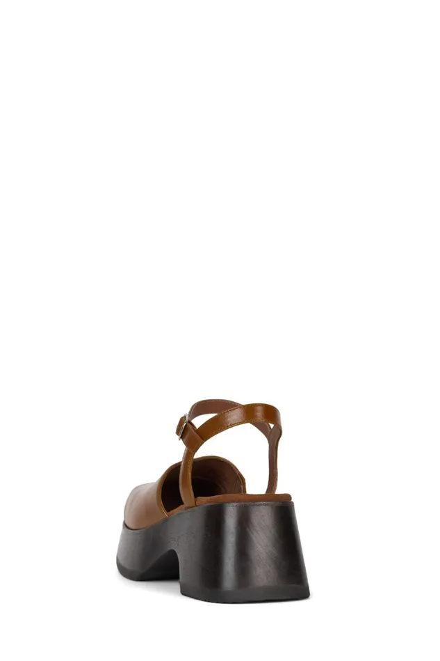 Women Jeffrey Campbell Mule OFFDUTY Tan Brown