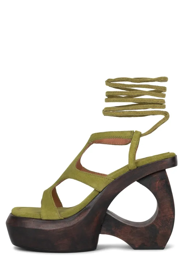 Women Jeffrey Campbell Sandal IDOLIZE Black Brown