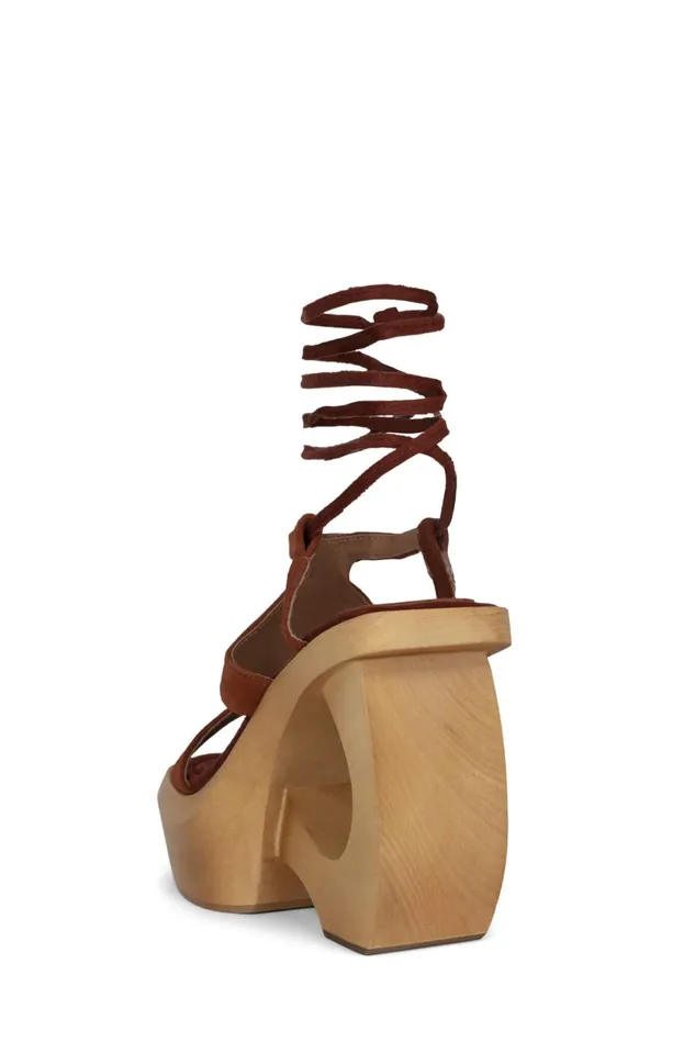 Women Jeffrey Campbell Sandal IDOLIZE Black Brown