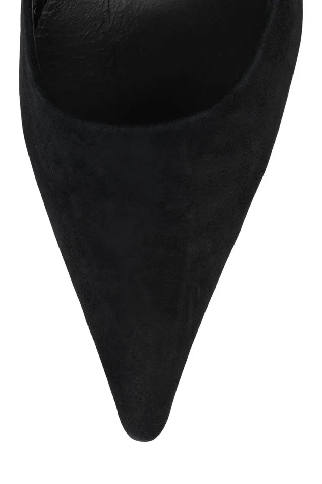Women Jeffrey Campbell Wedge INTRIGUED Fuchsia Suede