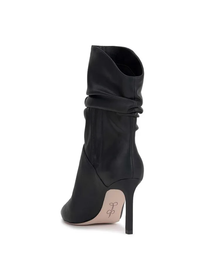 Women Jessica Simpson Boots and Booties Elisti Scrunch Bootie In Black