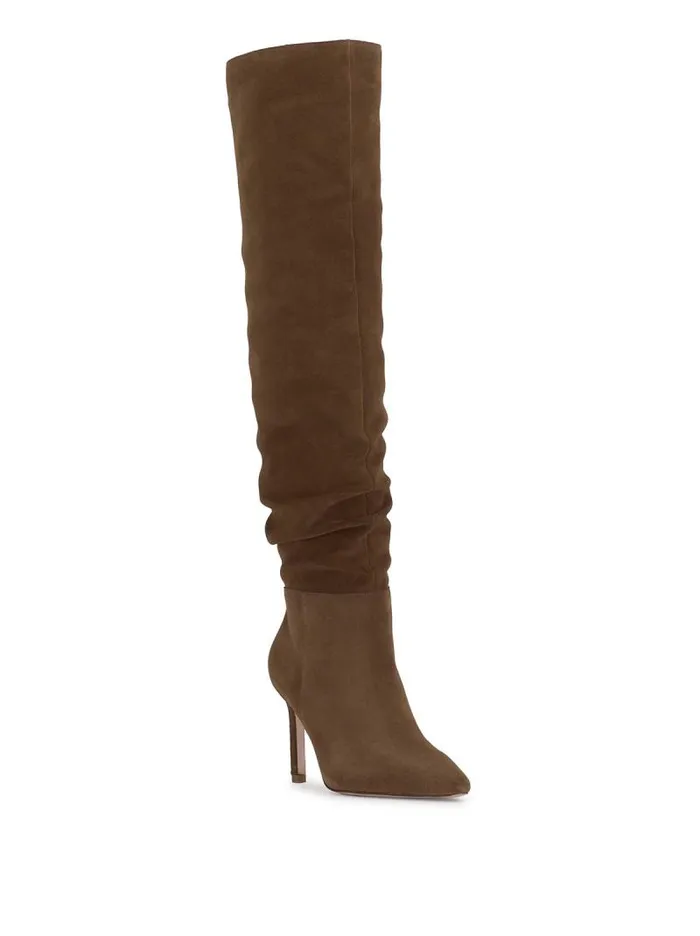 Women Jessica Simpson Boots and Booties Emetta Over The Knee Boot In Maple