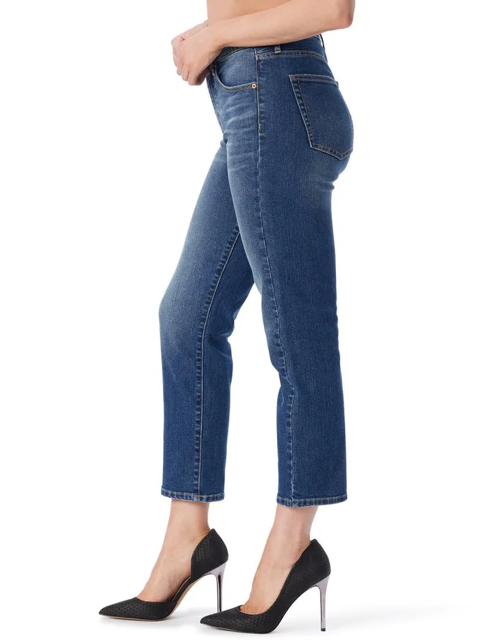 Women Jessica Simpson Bottoms Harmony Straight High Rise Jeans In Particles