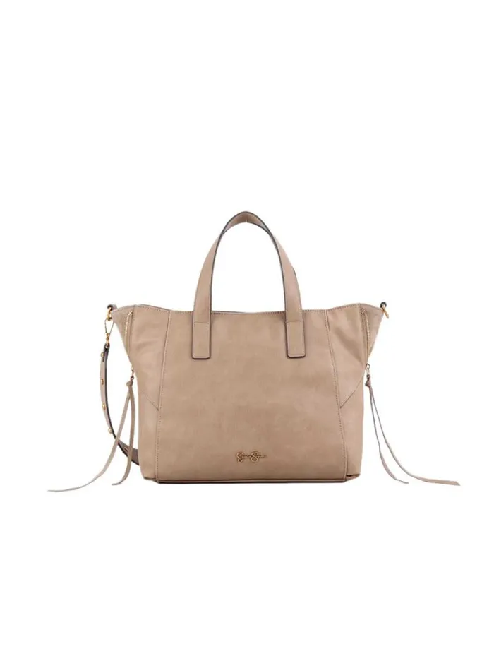 Women Jessica Simpson Crossbody Walton Satchel In Buff