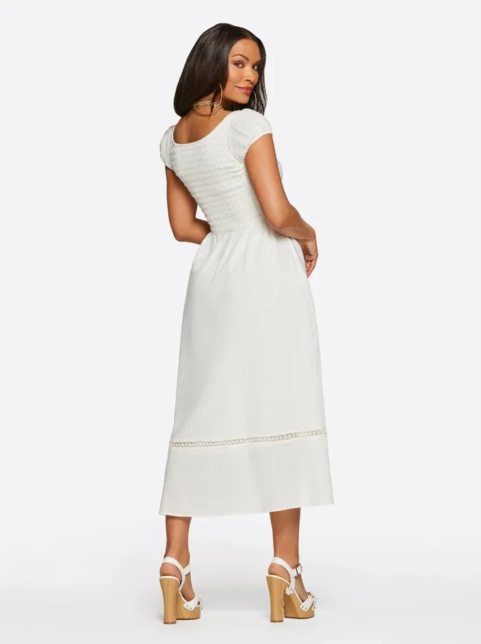 Women Jessica Simpson Dresses Elaine Dress In Gardenia