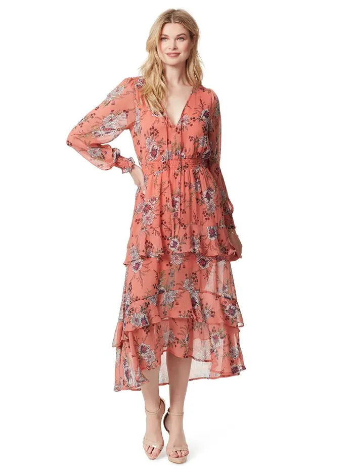 Women Jessica Simpson Dresses Harmony Maxi Dress In Floral Burst