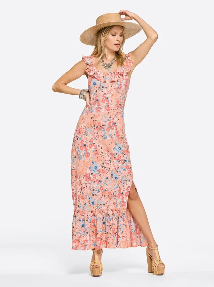 Women Jessica Simpson Dresses Raya Slip Dress In Blooming Pasture