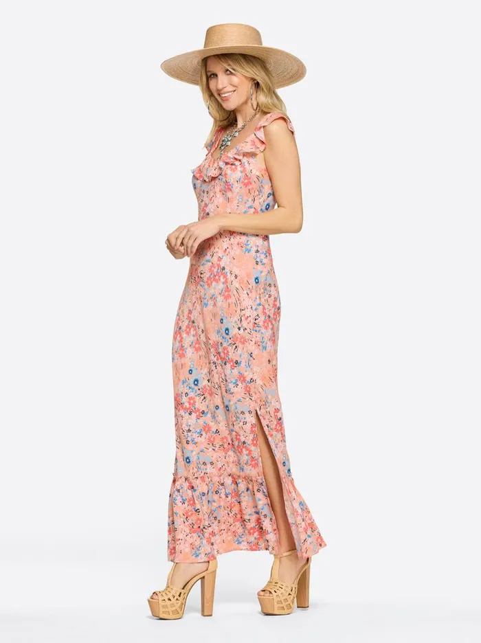 Women Jessica Simpson Dresses Raya Slip Dress In Blooming Pasture