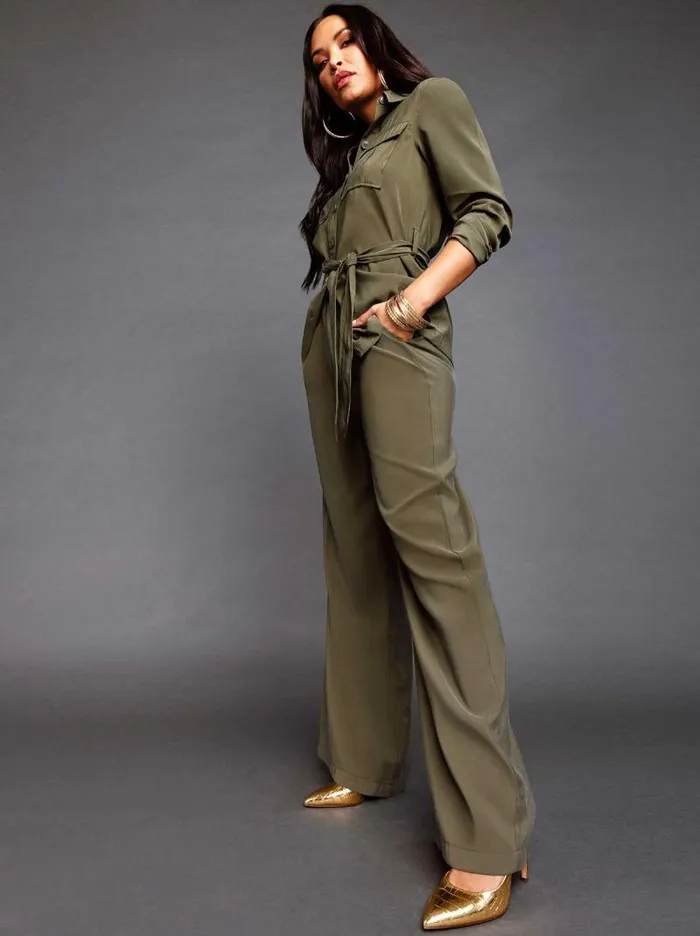 Women Jessica Simpson Jackets Blazers and Kimonos Jessa Jacket In Olive Night