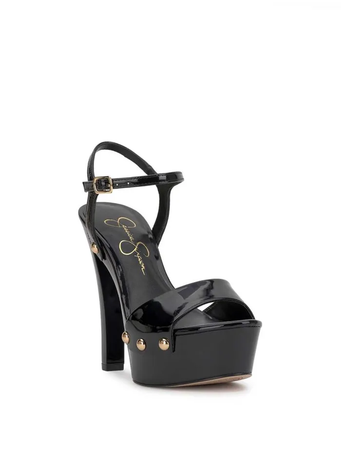 Women Jessica Simpson Platforms Calenta Studded Platform In Black