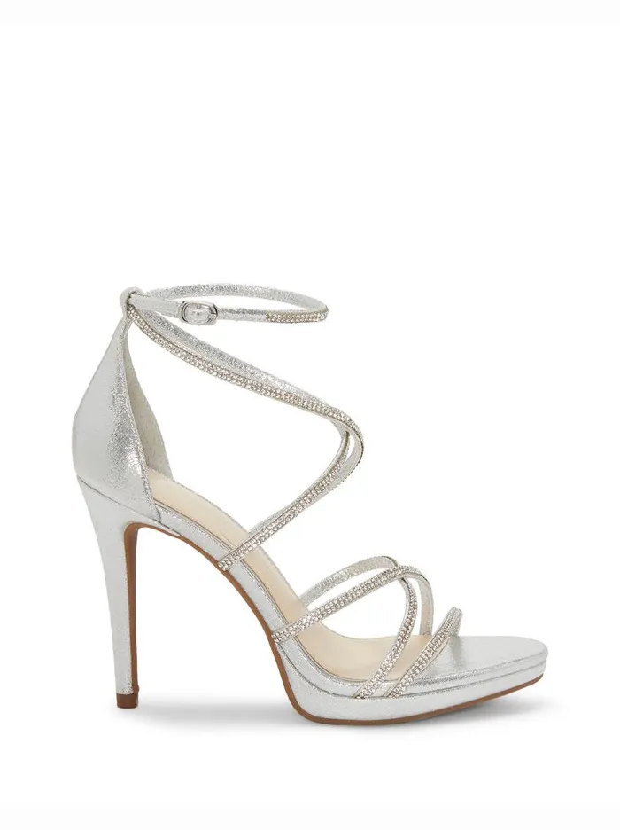 Women Jessica Simpson Platforms Jaeya High Heel In Platinum