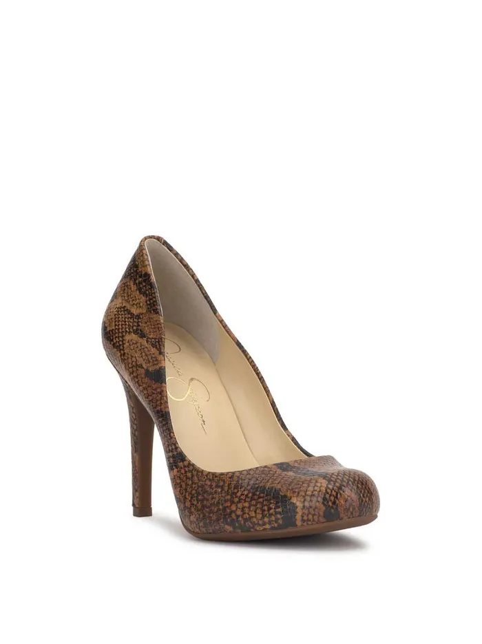 Women Jessica Simpson Pumps Calie Pump In Dark Tan