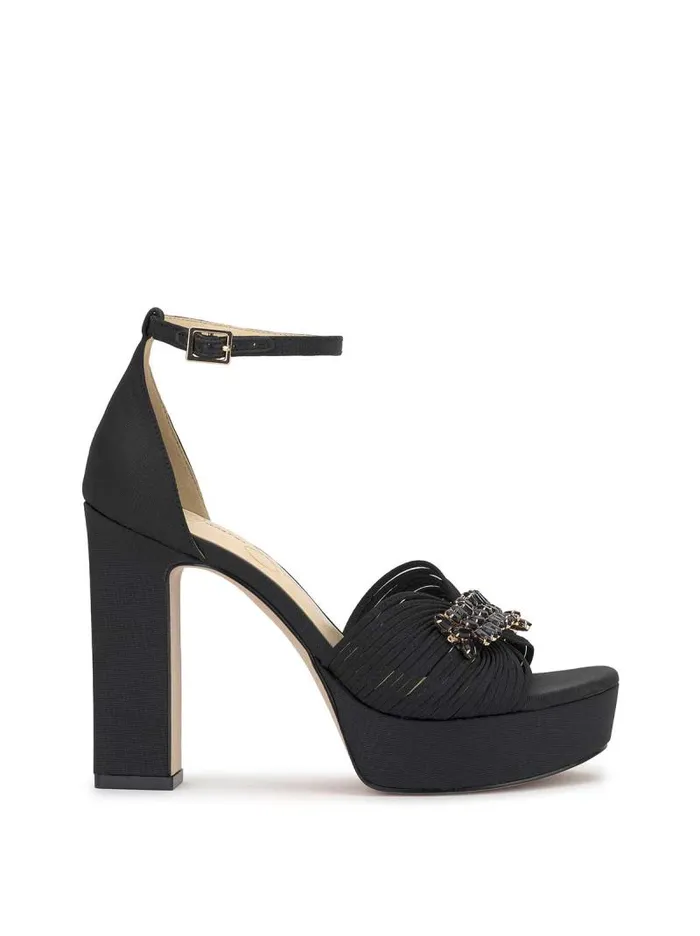 Women Jessica Simpson Sandals Anissia Platform In Black