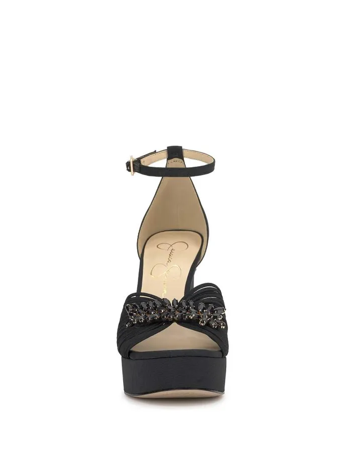 Women Jessica Simpson Sandals Anissia Platform In Black