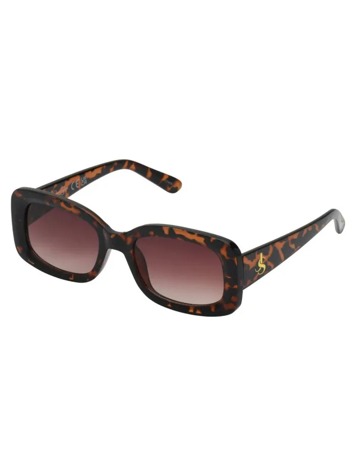 Women Jessica Simpson Sunglasses Retro Sunglasses In Tortoise