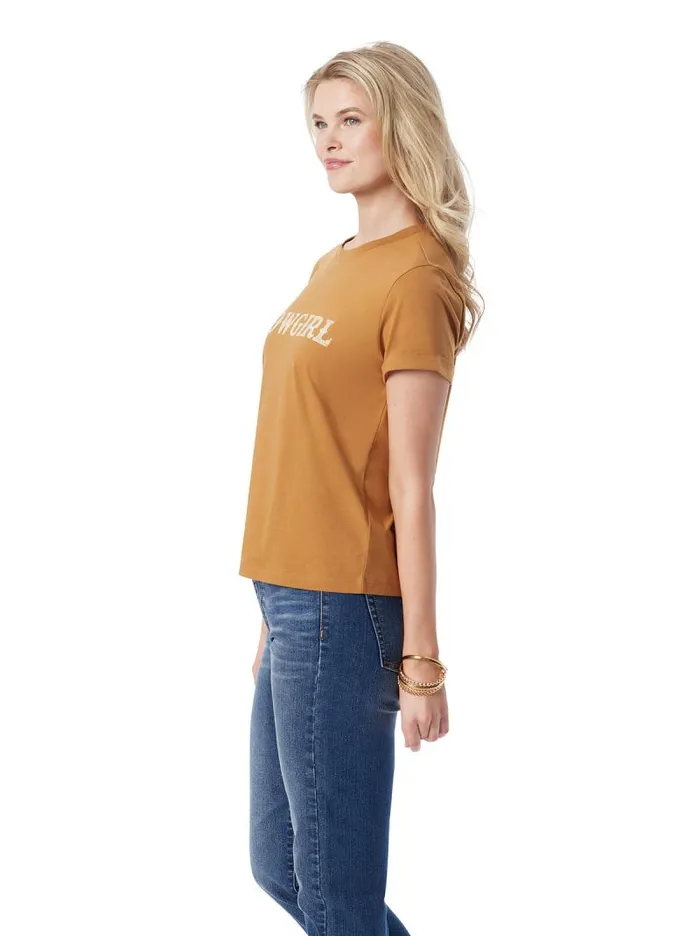 Women Jessica Simpson Tops and Tees Ike Tee In Bone Brown