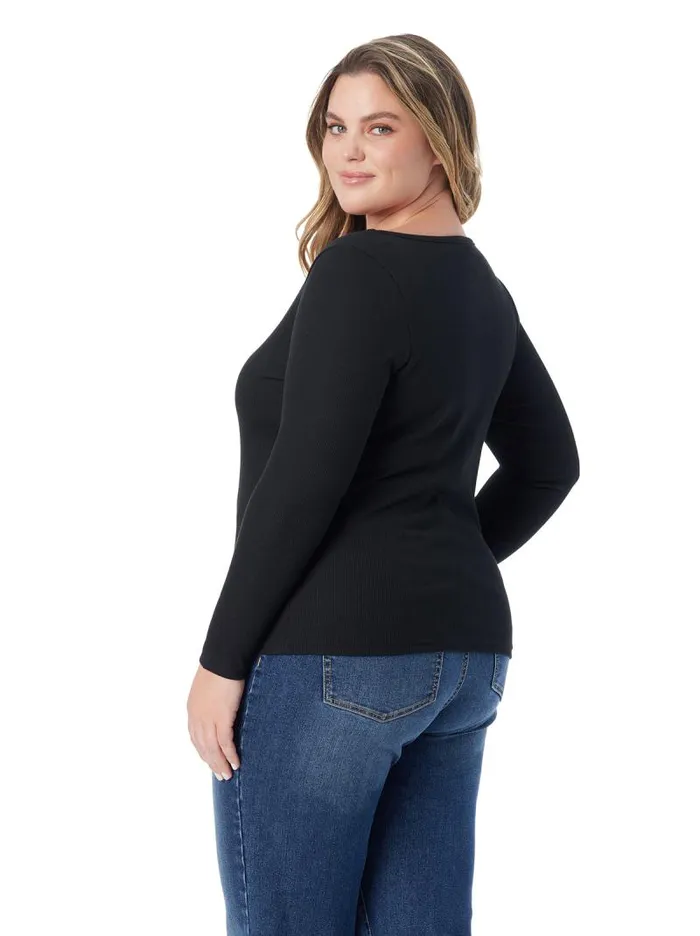Women Jessica Simpson Tops and Tees Laurel Sweetheart Top In Anthracite