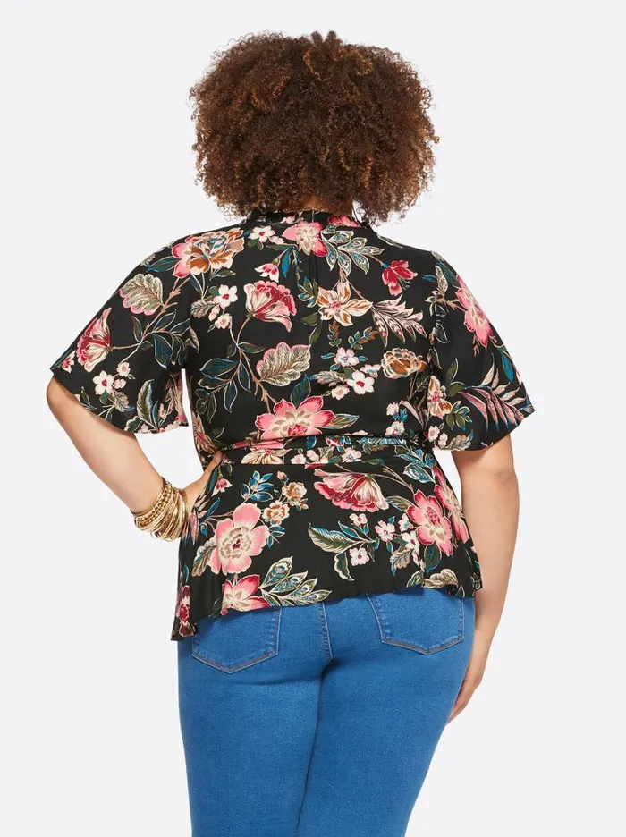 Women Jessica Simpson Tops and Tees Misha Top In Arcadian Blooms