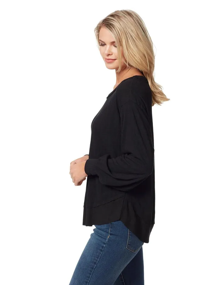 Women Jessica Simpson Tops and Tees Poppy Top In Black
