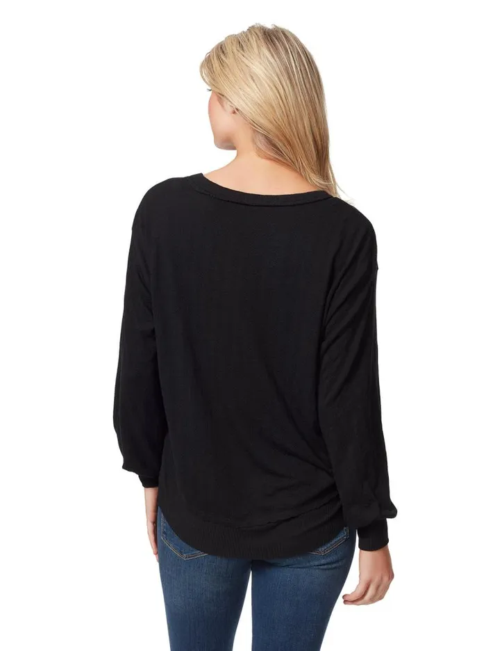 Women Jessica Simpson Tops and Tees Poppy Top In Black