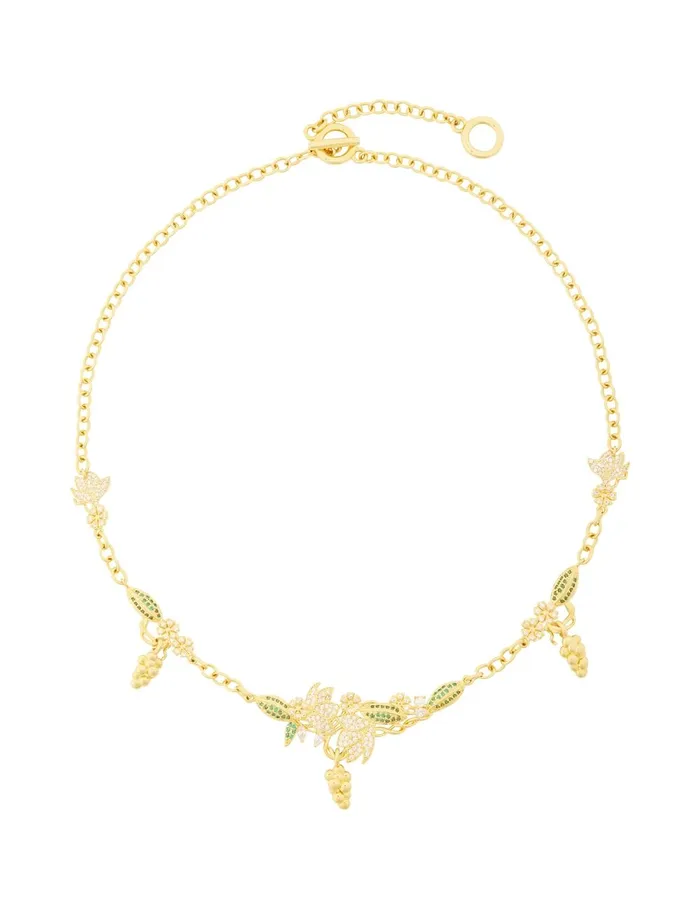 Women Jewellery Zimmermann Bloom Necklace Goldgreen