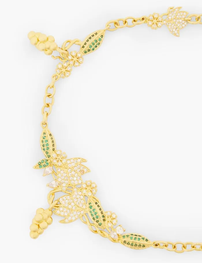Women Jewellery Zimmermann Bloom Necklace Goldgreen